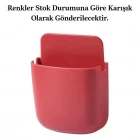 Duvara Yapışan Telefon Kumanda Tutucu Kalemlik