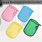 Ele Geçmeli Ölü Deri Sökücü Banyo Duş Kesesi Peeling Eldiveni