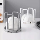 Genişleyebilir Masaüstü Raf Kase Tabak Tutucu