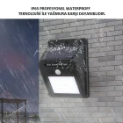 Haraket Sensörlü 20 Led Solar Bahçe Lambası