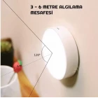 Hareket Sensörlü Usb Şarjlı Beyaz Led Işık Lamba
