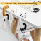 Hayvan Figürlü Katlanabilir Kancalı Çanta Askısı