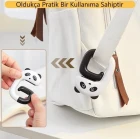 Hayvan Figürlü Katlanabilir Kancalı Çanta Askısı