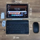 i7 Pro Max Tablet 1 TB Depolama 16 GB Ram Kablosuz Klavye Mouse Kılıf Hediyeli 10.1 inc Tablet