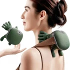 Isıtmalı El Şekilli Gerçek El Hissiyatlı Ovmalı Şarjlı Masaj Aleti Boyun Sırt Bacak Omuz