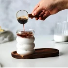 Isıya Dayanıklı Borosilikat Dört Halkalı Bardak