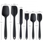 Isıya Dayanıklı Yanmaz Silikon Spatula Seti 6 Lı