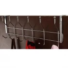 Kapı Arkası Askılığı 12 Kancalı Paslanmaz Krom