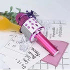 Karaoke Bluetooth Mikrofon Speaker Pembe