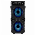 Karaoke Mikrofonlu Çift Kat Ekstra Bass Fm Sd Bluetooth Hoparlör