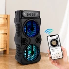 Karaoke Mikrofonlu Çift Kat Ekstra Bass Fm Sd Bluetooth Hoparlör