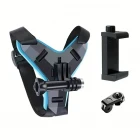 Kasklara Uyumlu Telefon ve Aksiyon Kamera Tutucu Kask Çene Telefon Kamera Tutacağı