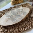 Kaveh Cam Sosluk Reçellik Lokumluk Mini 6 Lı