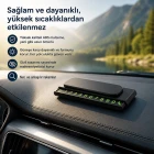 Kayar Kapaklı Aç Kapa Araç Torpido Üstü Fosforlu Numaratör Park Numaratörü