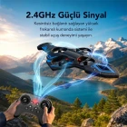 LED Işıklı El Hareketi Kontrollü Mini Drone Takla Özellikli Uçuş Tek Tuş Kalkış Uzaktan Kumandalı Uçak Drone