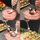 Lokma ve Köfte Kaşığı Servis Kepçesi