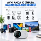 M10 Pro 4G LTE SIM Kartlı Taşınabilir Şarjlı Modem WiFi 6 2.4G 5.8G 3000 mAh Mobil Router 10 Saat Çalışma Süresi