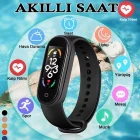 M7 Akıllı Saat Özellikli Bileklik Band Siyah