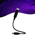 Mavi Ayak Altı Tavan Usb Led Işık Araç İçi Disko