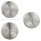 Metal Kaplamalı Cam Tuzluk Biberlik Baharatlık