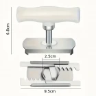 Metal Kavanoz Şişe Kapağı Açma Aparatı Kapak Açıcı