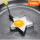 Metal Omlet Yumurta ve Krep Kalıbı Yıldız