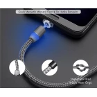 Mıknatıslı Manyetik Micro Usb Data Şarj Kablo