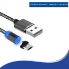 Mıknatıslı Manyetik Micro Usb Data Şarj Kablo