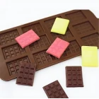 Mini Tablet Silikon Çikolata Kalıbı 12 Li