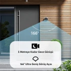O-Kam Premium 1080P Full HD Kayıt Yapabilen Wifi Kameralı Kapı Zili Görüntülü Kapı Dürbünü Hareket Algılama İki Yönlü Görüşme