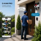 O-Kam Premium 4G 12MP SIM Kartlı 1 Yıl İnternet Hediyeli 4 Kameralı 4 Görüntülü Çift Solar Panelli Renkli Ledli Gece Görüşlü Güvenlik Kamerası OK-337Premium