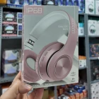 P68 Kafaüstü Bluetooth Kulaklık Kablosuz Stereo Kulaklık Pembe