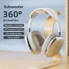 P9 Plus Kafaüstü Bluetooth Kulaklık Beyaz