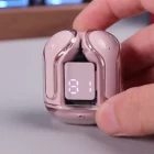 Pembe Ultrapods Max Kablosuz Bluetooth Kulaklık Tws 5.3