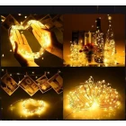 Peri Led Işık 10 Metre Sarı Pilli Dekoratif