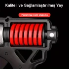 Profesyonel El Yayı 5 - 60 Kg Ayarlı Bilek Kas Yayı Egzersiz Aleti