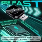 Q10 Kablosuz Görüntü Aktarıcı CarPlay Özellikli AirPlay Kablosuz Android Auto Adaptörü Yüksek Hızlı