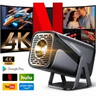 Q320 Taşınabilir Projeksiyon Android 11 Wifi Destekli Akıllı Sinema Projektör 4K Ultra Hd