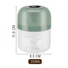 Şarjlı Mini El Rondosu Gıda Doğrayıcı 3 Bıçaklı