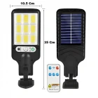 Solar Güneş Enerjili Led Bahçe Aydınlatması 120 Ledli 3 Modlu Hareket Sensörlü