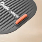 Süzgeçli Silikon Lavabo Gider Koruyucu Mat Gri