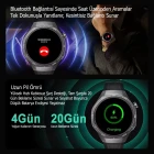 SW40 3 Kordonlu Akıllı Saat Amoled Ekran Android İos Uyumlu Gümüş Kasa