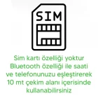 T700S Çift Kordon Akıllı Saat Nabız Adımsayar