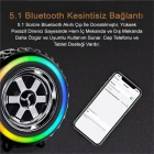 Tekerlek Tasarımlı Bluetooth Speaker USB TF Kart Bluetooth Destekli Tekerlek Hoparlör