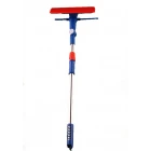 Teleskobik Mikrofiber Çift Taraflı Cam Silme Aparatı