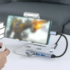 Type C USB Çoklayıcı 3.0 Usb Çoğaltıcı 4 Port Hem Type C Hem Usb Girişli