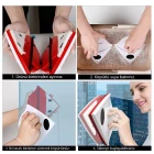 Üçgen Çift Taraflı Mıknatıslı Cam sileceği ( Tek Cam )