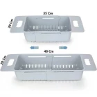 Uzayıp Kısalabilen Ayarlanabilir Lavabo Süzgeci