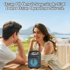 Yüksek Ses Bluetooth Hoparlör Işıklı Ses Bombası