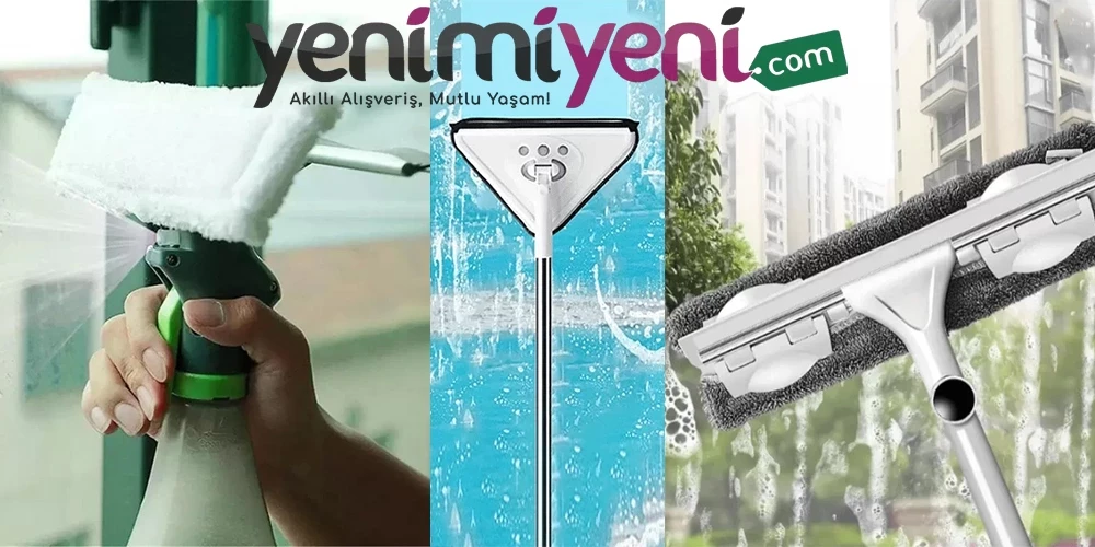 Cam Temizliği Yapmanın Püf Noktaları